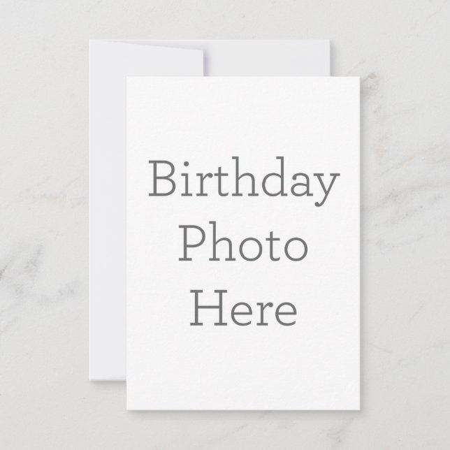 3.5" x 5" Flat Thank You Card (Front)