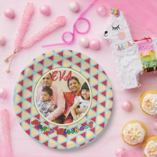 Personalized Birthday Plate – EVA’s Special Day