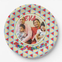 Personalized Birthday Plate – EVA’s Special Day