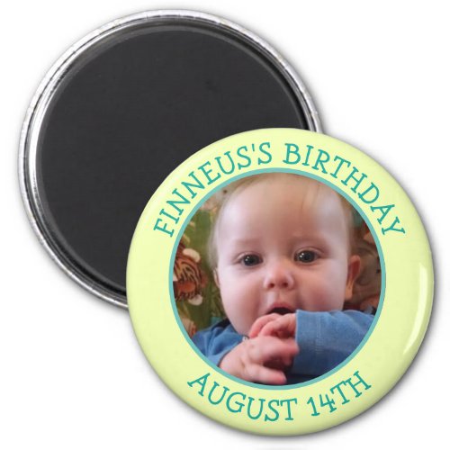 Personalized Birthday Reminder Magnet