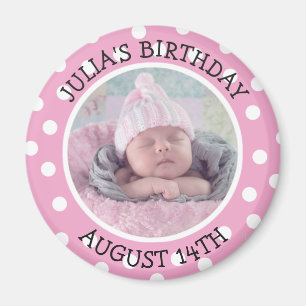 Personalized Birthday Reminder Magnet