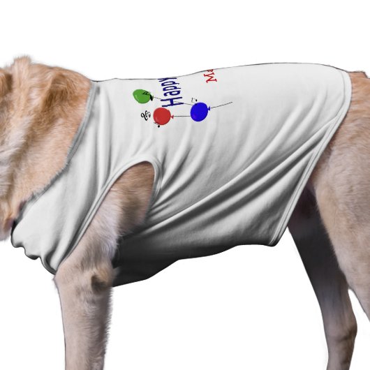 Personalized Birthday Song Tee (Side)