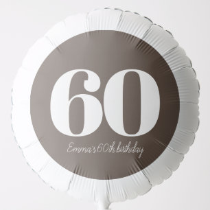 Personalized Birthday Sophisticated Balloon