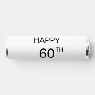 Personalized Birthday Stickers for Chocolate Kisse Breath Savers® Mints