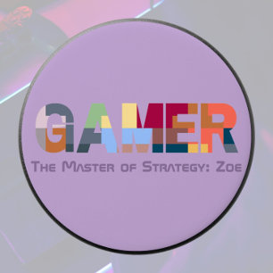 Personalized Birthday Valentines Gift for Gamers PopSocket