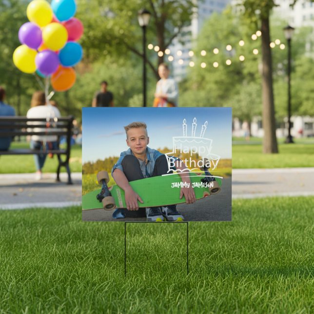 Personalized Birthday Yard Sign (Personalized Birthday Yard Sign for Celebrations)