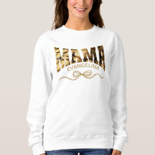 Personalized Bitcoin MAMA Coquette Sweatshirt