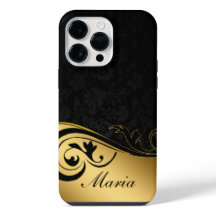 Personalized Black and Gold