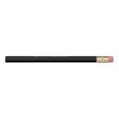 Personalized Black And White Pencil (Rotated 90)