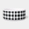 Personalized Black Buffalo Plaid Dog Bone Name