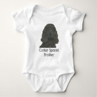 Personalized Black Cocker Spaniel Dog