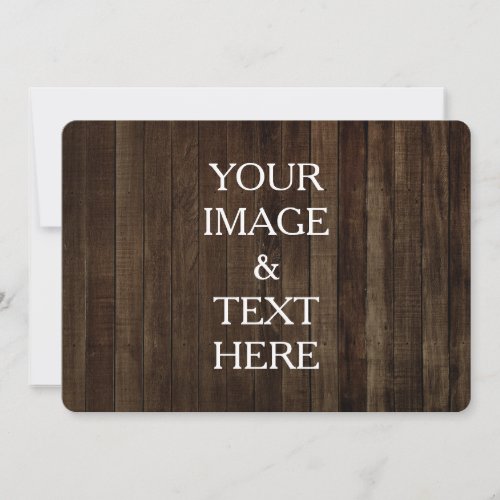 Personalized Black Custom Your Own Photo