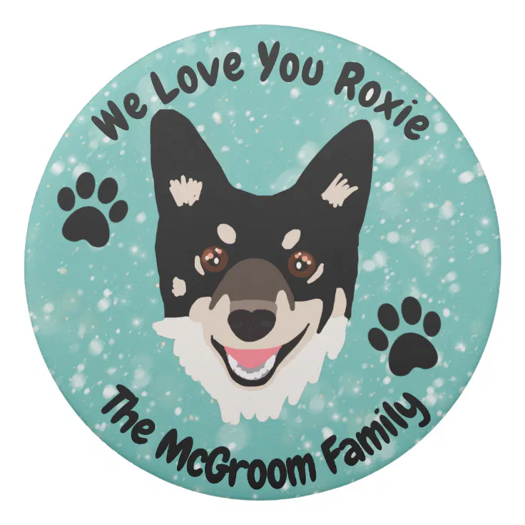 Personalized Black Dog Cartoon Eraser | Zazzle Personalized Black Dog Cartoon Eraser | Zazzle