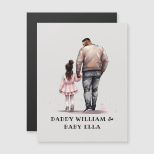 Personalized Black Father and Daughter (2)