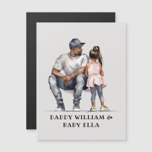 Personalized Black Father and Daughter (6)