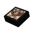 Personalized Black girl Jewelry Keepsake box