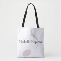 personalized black graphic musical note