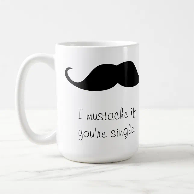 Handlebar Mustache Mug