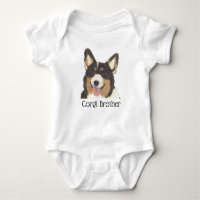 Personalized Black Headed Tricolor Corgi Dog