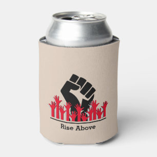 Personalized Black History Month RISE ABOVE Can Cooler