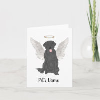 Personalized Black Lab Bereavement