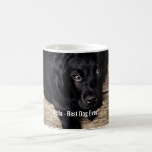 Personalized Labrador Retriever Coffee Mug Lab Black Yellow Life Better Dog Cup 