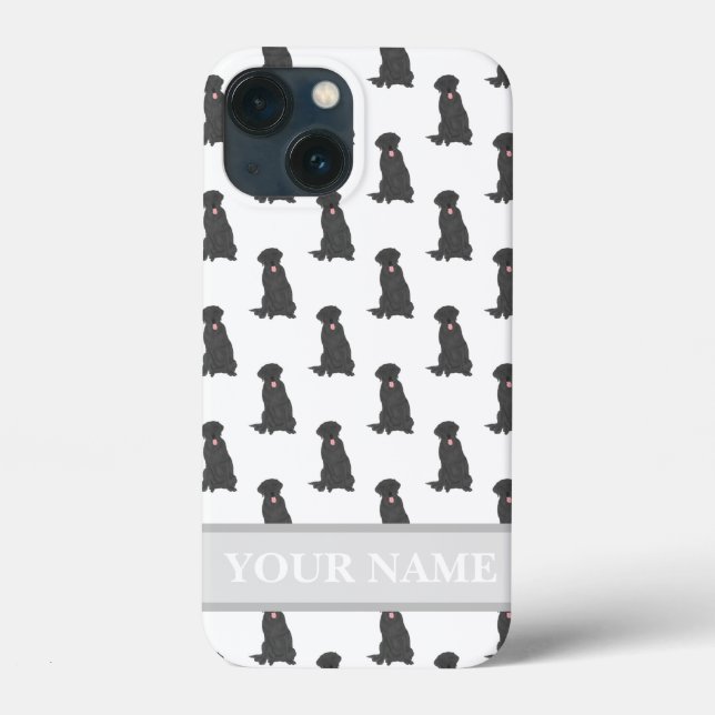 Personalized Black Lab Labrador Dog  Case-Mate iPhone Case (Back)
