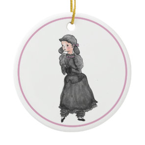 Personalized Black Lamb Nutcracker Ballet Ornament