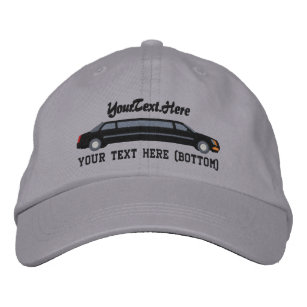 personalised chauffeur hat