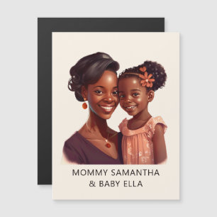 Personalized Black Mom and Daughter (10)