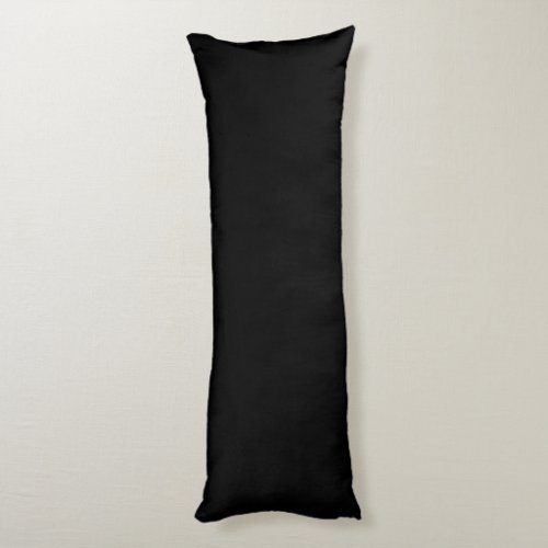 Personalized black Name Body Pillow
