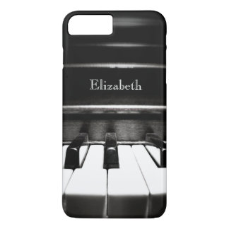 Personalized Black Piano iPhone 7 Plus Case