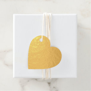  Personalized Black Template Add Your Design Foil Favor Tags