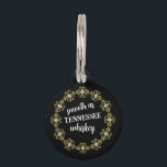 Personalized Black Whiskey Custom  Pet ID Tag<br><div class="desc">You can personalize your pets name,  the owner and phone number with this easy template.</div>