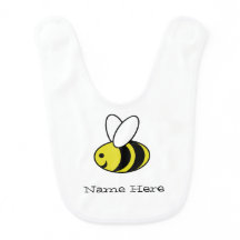 Personalized Black White Bumblebee Clipart