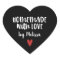 Personalized Black White Homemade With Love
