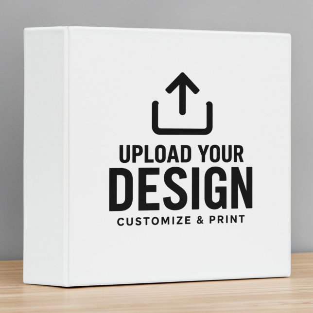 Personalized Blank Company Branded Custom  3 Ring Binder (Creator Uploaded)