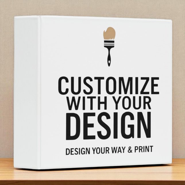 Personalized Blank Company Branded Custom  3 Ring Binder (Creator Uploaded)
