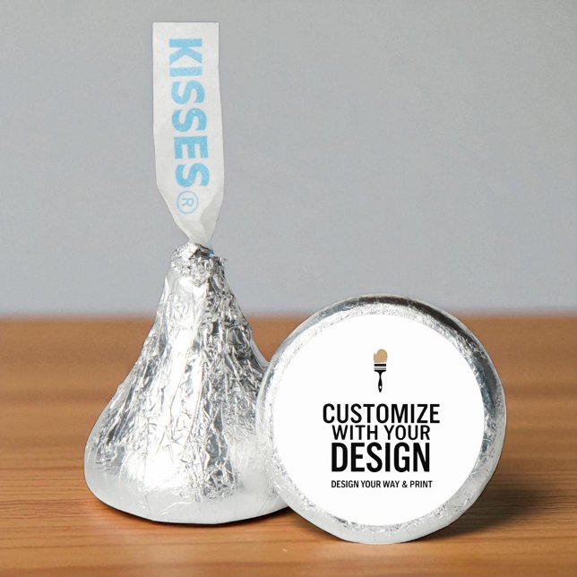 Personalized Blank Company Branded Custom  Hershey®'s Kisses® (Creator Uploaded)