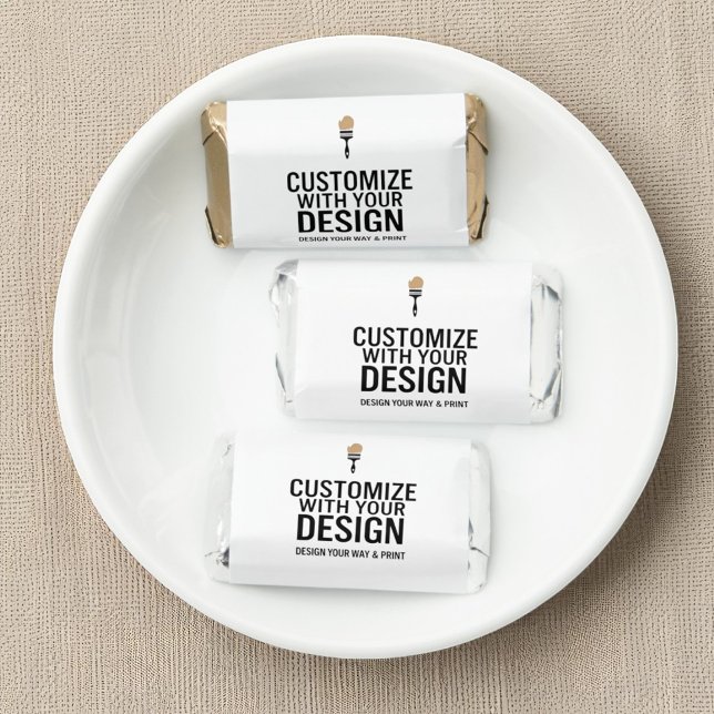 Personalized Blank Company Branded Custom  Hershey's Miniatures (Creator Uploaded)