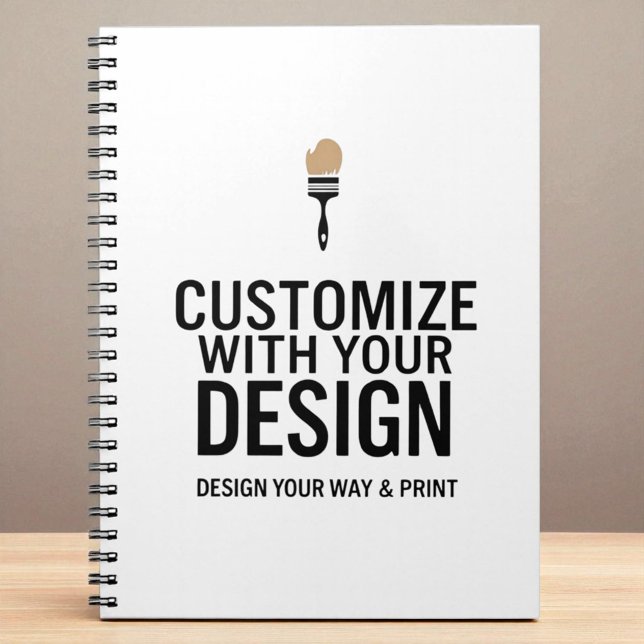 Personalized Blank Company Branded Custom  Notebook (Creator Uploaded)
