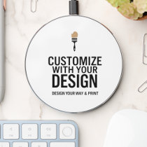 Personalized Blank Company Branded Custom  Wireless Charger