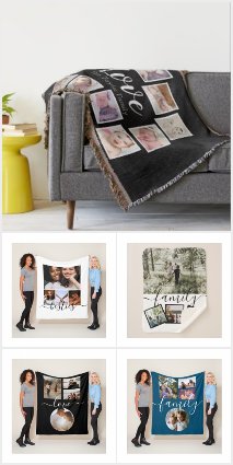 Personalized Blankets and Throws