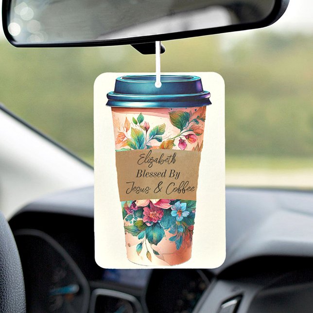 Personalized blessed  air freshener (Creator Uploaded)