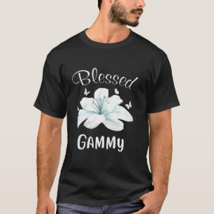 Personalized Blessed Gammy Lily Flower T-Shirt