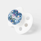 Personalized bling rhinstone pacifier (Front Right)