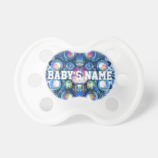 Personalized bling rhinstone pacifier (Front)