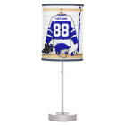 Personalized Blue and White Ice Hockey Jersey