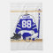 Personalized Blue and White Ice Hockey Jersey