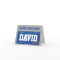 Personalized Blue and White License Plate Birthday